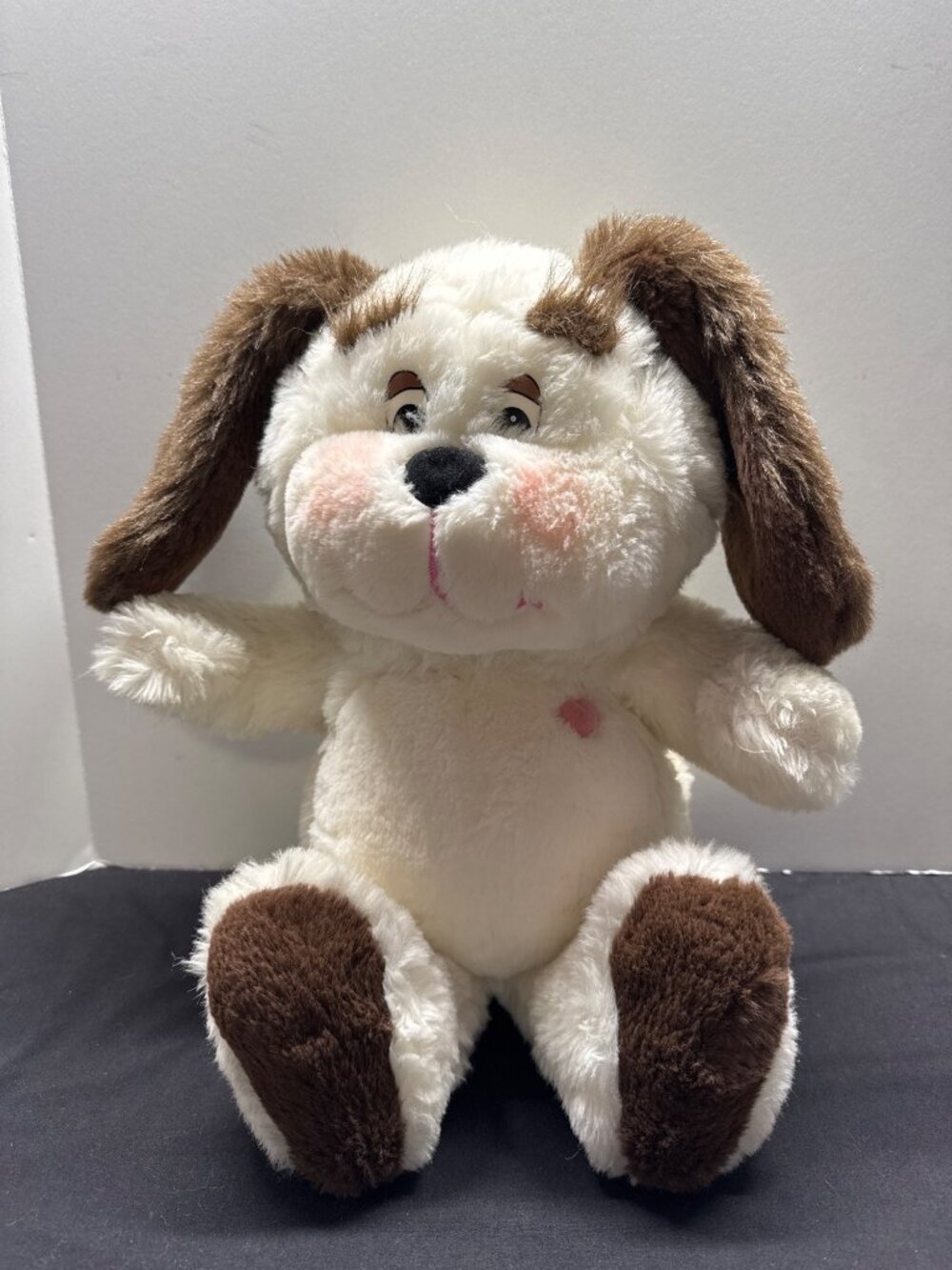 Vintage 1986 Mattel Feelin Special Huggy Buddy Puppy Plush Toy TESTED Working